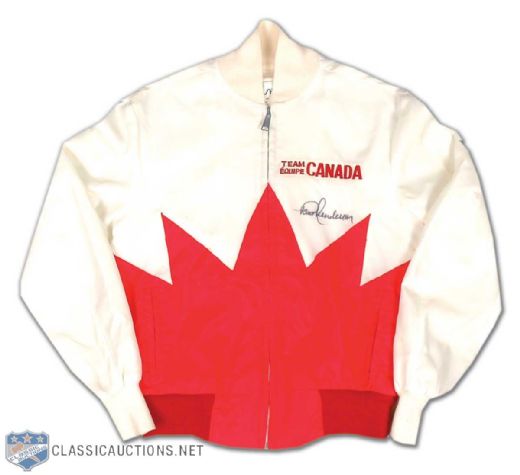 Paul Henderson Signed 1972 Team Canada Jacket