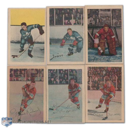 1952-53 Parkhurst Card Lot of 73