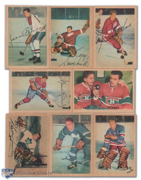 1953-54 Parkhurst Complete Set of 100 Cards