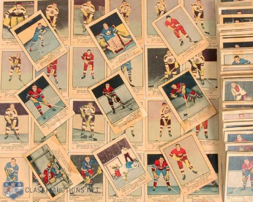 1951-52 Parkhurst Near Complete Card Set (101/105)