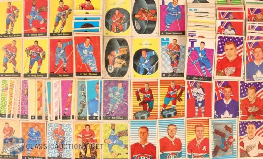 1960-61 to 1963-64 Parkhurst Card Collection of 200+