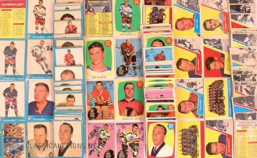 1961-62 Topps Complete Set +1962-63 & 1963-64 Topps Lots