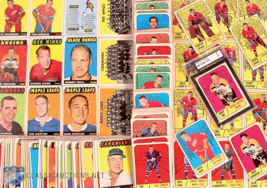 1965-66 & 1967-68 Topps Near Sets