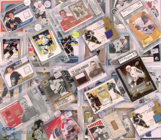 Huge 1990s & 2000s Card, Set & Insert Collection Including Multiple Crosby & Ovechkin RCs