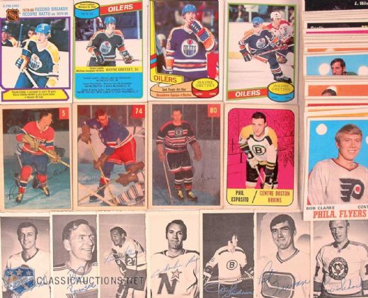 1970-71 OPC, Deckle Edge & Miscellaneous Card Lot of 60+