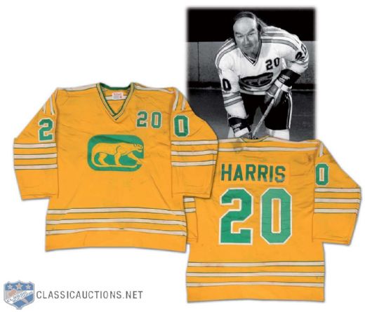 1973-74 Duke Harris WHA Chicago Cougars Game Worn Jersey