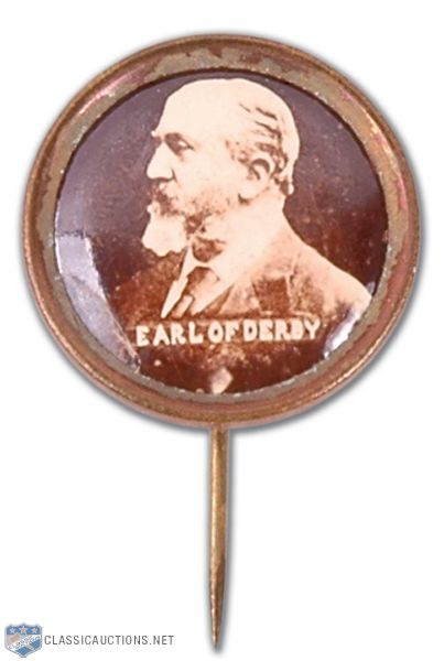 Vintage Lord Stanley "Earl of Derby" Pin