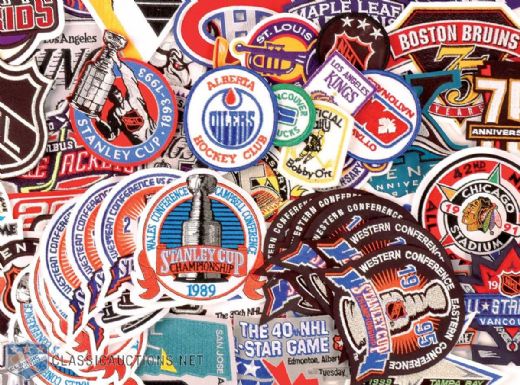 Stanley Cup Finals & NHL Patch Collection of 58