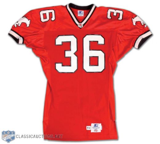 1994 Calgary Stampeders Blair Zerr Game Worn Jersey