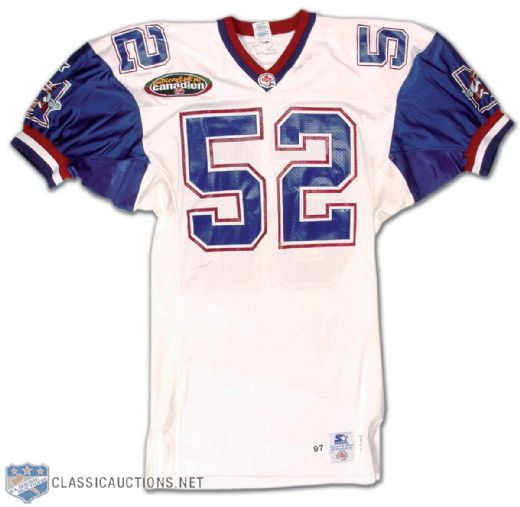 1997 Montreal Alouettes Game Worn Jersey