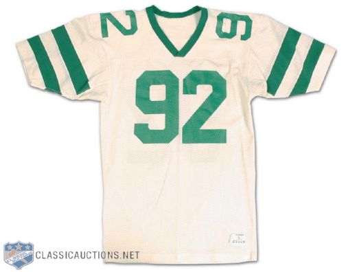 1980s Saskatchewan Roughriders Roberts Game Worn Jersey