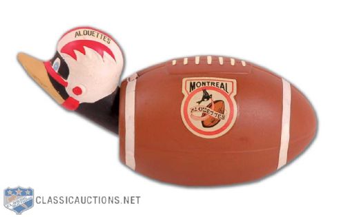 1961-65 CFL Montreal Alouettes Mascot Bobbing Head