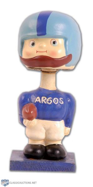 1962 CFL Toronto Argonauts Bobbing Head Doll