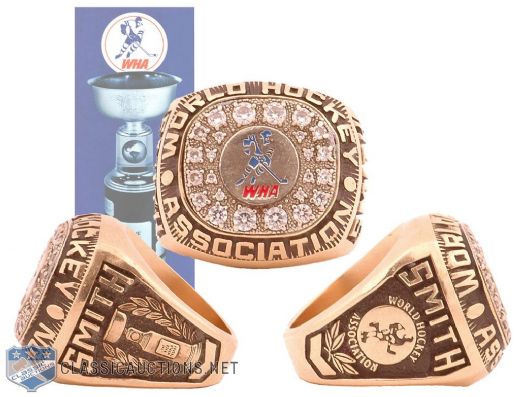 World Hockey Association Gold Ring