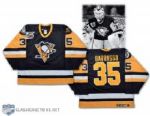1991-92 Tom Barrasso Pittsburgh Penguins Game-Worn Jersey