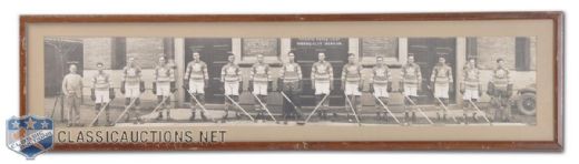 1928-29 Toronto Maple Leafs Framed Panoramic Team Photo (8 3/4" x 34 1/4")