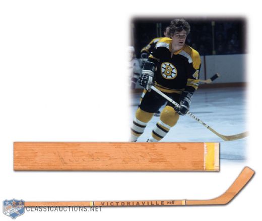 1971-74 Bobby Orr Signed Victoriaville Game-Issued Hockey Stick