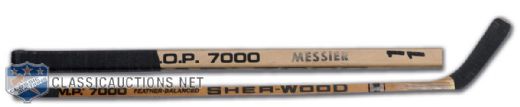 1989-90 Mark Messier Sherwood Game-Used Stick