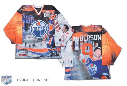 Glenn Anderson Limited Edition JAC Career Tribute Jersey