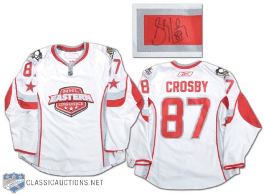 Sidney Crosby 2007 NHL All-Star Game Autographed Jersey