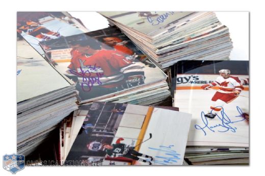 Massive Autographed Minor League Photo Collection of 1,500+!