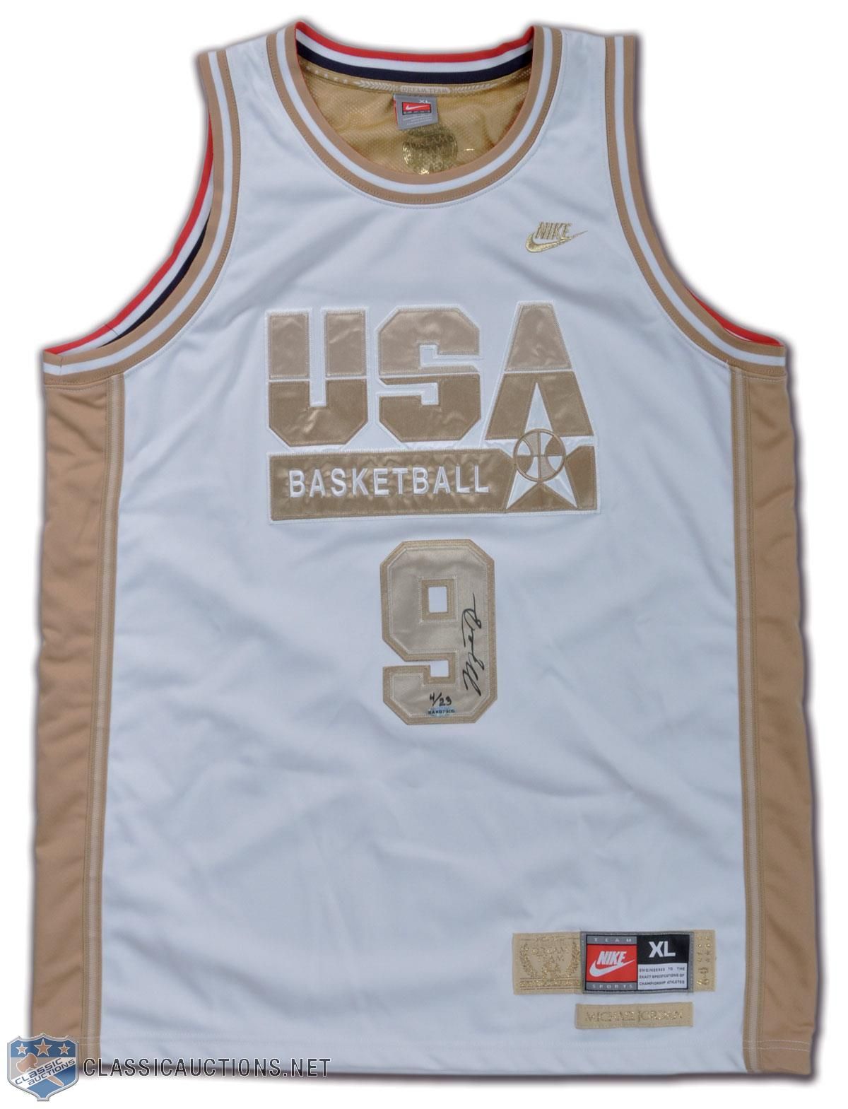 Lot Detail - Michael Jordan, USA 1992 Olympic Dream Team UDA Limited ...