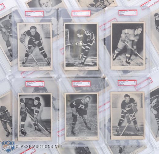 1939-40 O-Pee-Chee PSA Graded Card Collection of 21
