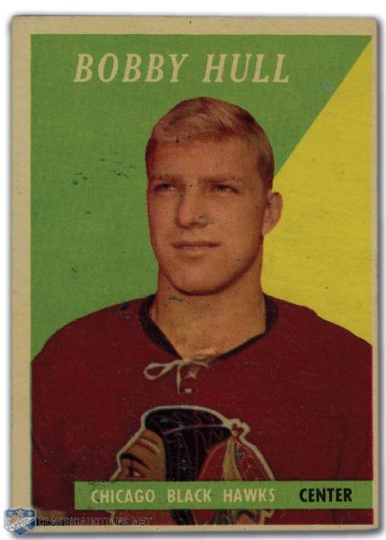 1958-59 Topps Bobby Hull Rookie Card