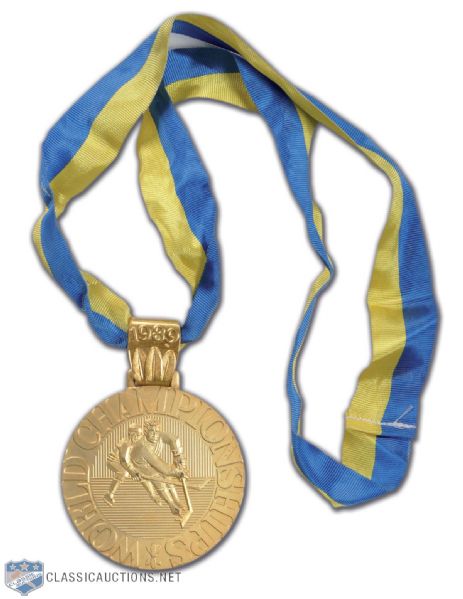 Soviet Union 1989 World Ice Hockey Championships Gold Medal