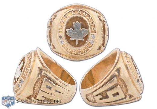 1978 Team Canada World Championships Gold Ring