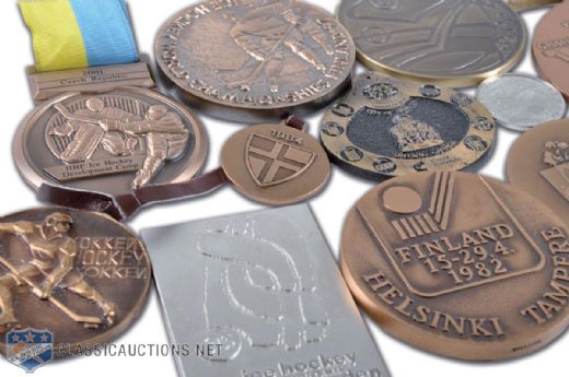 World Ice Hockey Championships Souvenir & Participation Medal Collection of 13