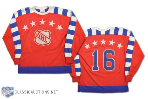 1956 NHL All-Star Game Bill Gadsby Film-Worn Wool Sweater from Net Worth