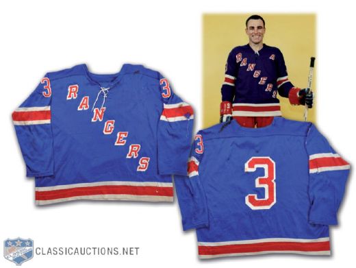 1960s Harry Howell New York Rangers Game-Worn Jersey