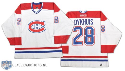 Karl Dykhuis 2002-03 Montreal Canadiens Game-Worn Jersey