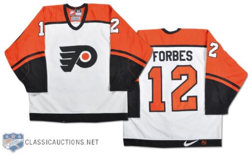 Colin Forbes 1997-98 Philadelphia Flyers Game-Worn Jersey