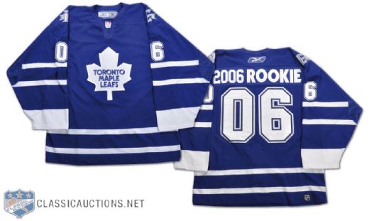 Toronto Maple Leafs 2006 NHL Entry Draft Jersey Collection of 3