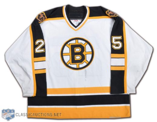 Hal Gill 2002-03 Boston Bruins Game-Worn Jersey
