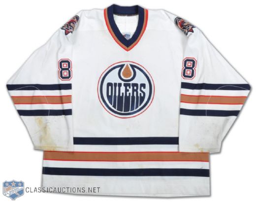 Frank Musil 2000-01 Edmonton Oilers Game-Worn Jersey