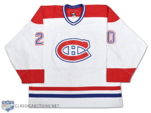 Mike Johnson 2006-07 Montreal Canadiens Game-Worn Jersey