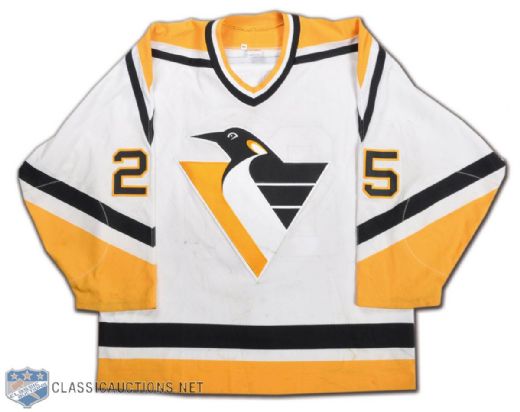 Jeff Norton 2000-01 Pittsburgh Penguins Game-Worn Jersey