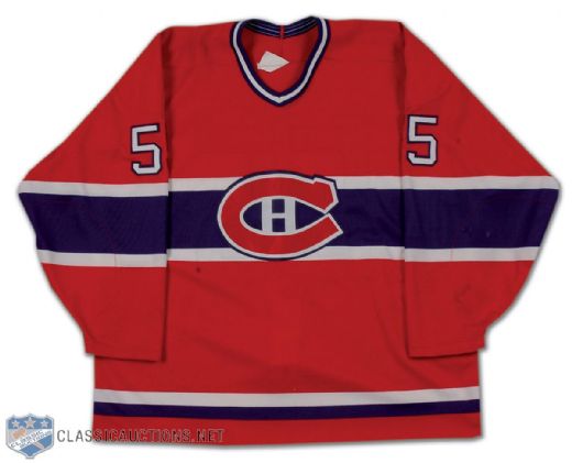 Montreal Canadiens Game-Worn Equipment Collection of 7
