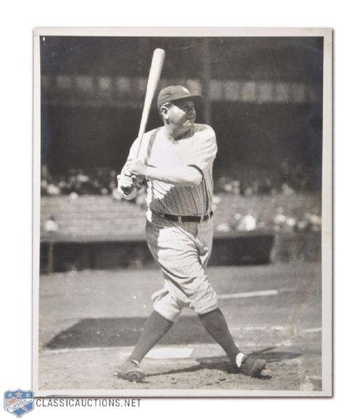 Babe Ruth New York Yankees Vintage Photograph