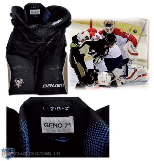 2009-10 Evgeni Malkin Pittsburgh Penguins Game-Worn Pants