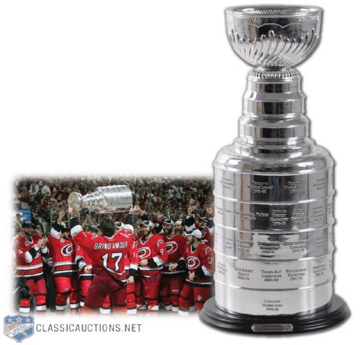 Carolina Hurricanes 2005-06 Danbury Mint Stanley Cup Championship Trophy (12 1/2")