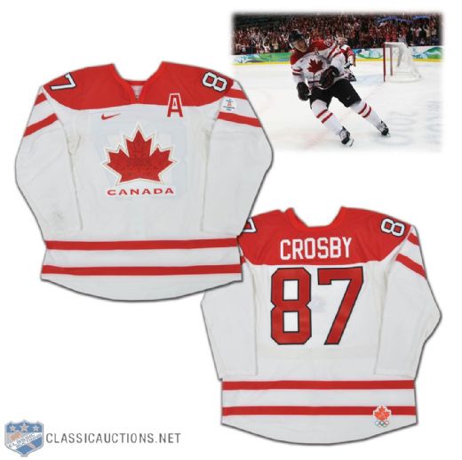 crosby canada jersey