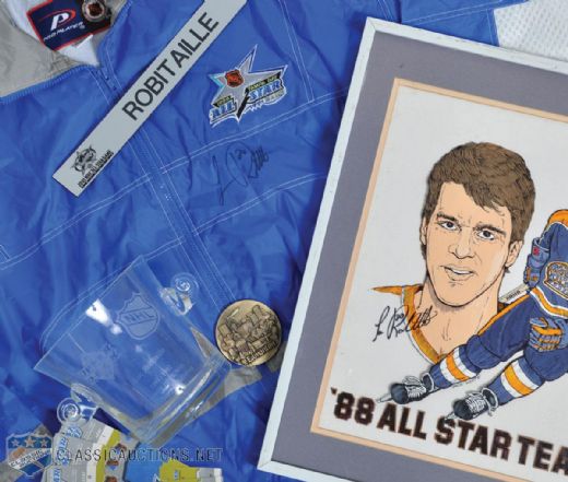 Luc Robitailles NHL All-Star Game Memorabilia Collection 