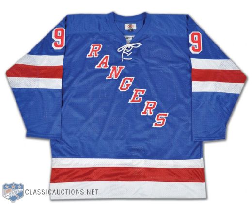 wayne gretzky rangers jersey