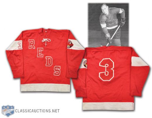 Fern Flamans 1961-64 AHL Providence Reds Game-Worn Jersey