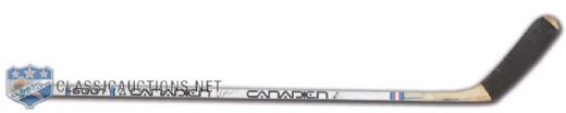 Glenn Andersons Canadien Game-Used Stick 