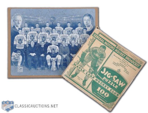 1931-32 Toronto Maple Leafs Team Photo Jigsaw Puzzle